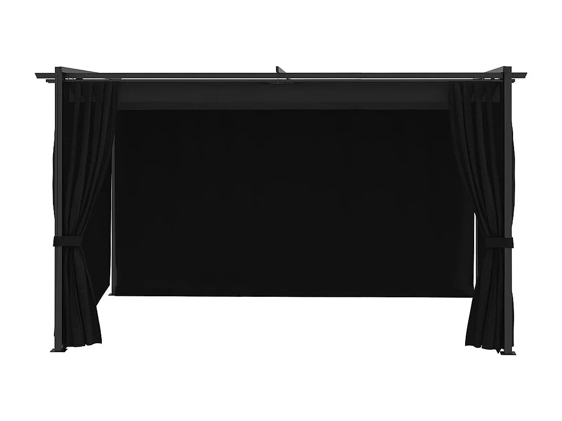 Belvédère 4x3 m Anthracite