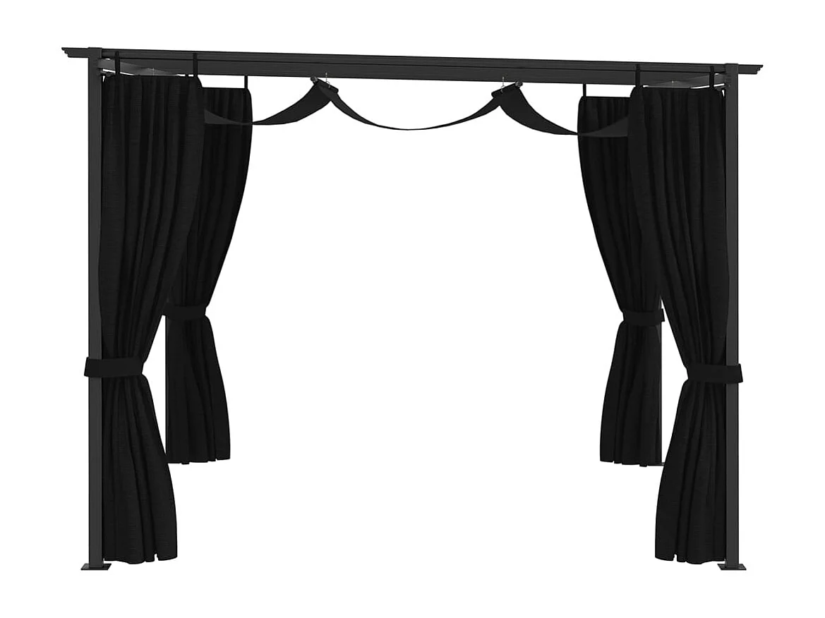 Belvédère 4x3 m Anthracite