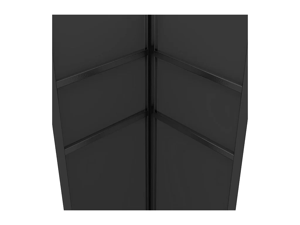 Cenador con doble techo 3x3 m Antracita