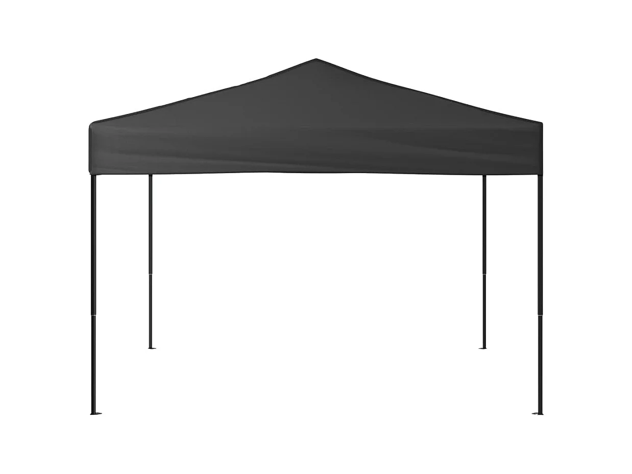 Carpa de recepción plegable antracita 3x3 m