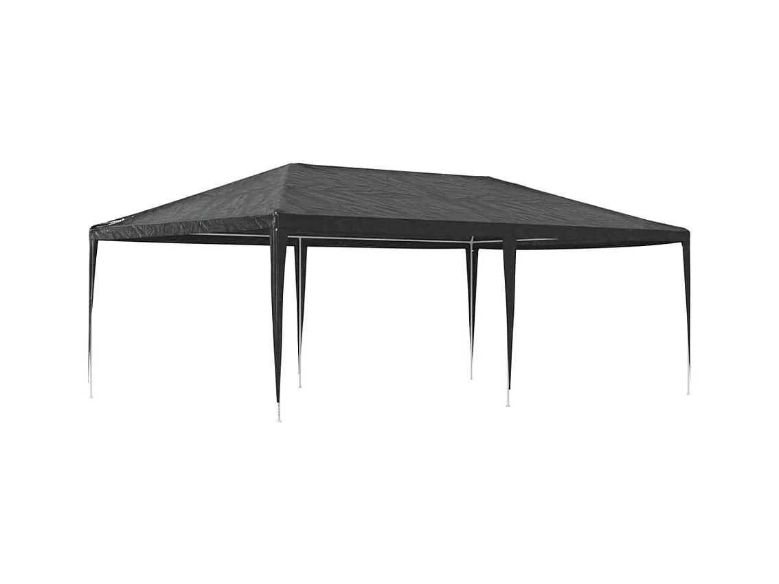 Carpa de recepción profesional 4x6 m Antracita 90 g/m²