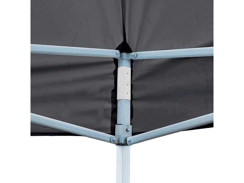 Carpa de recepción plegable con paredes 3x6 m antracita