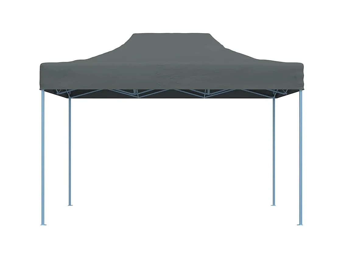 Carpa de recepción plegable 3x4 m Acero Antracita