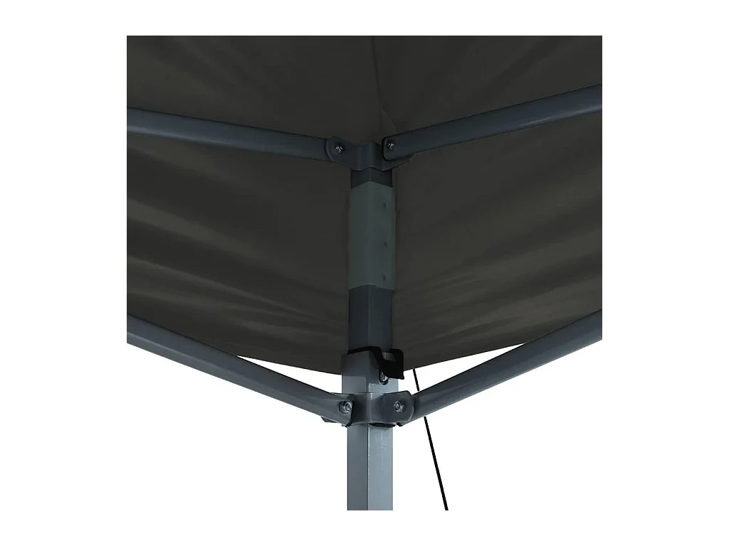 Carpa de recepción plegable 3x4 m Acero Antracita