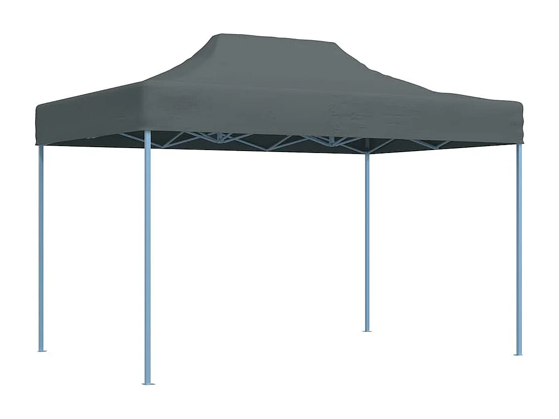 Carpa de recepción plegable 3x4 m Acero Antracita