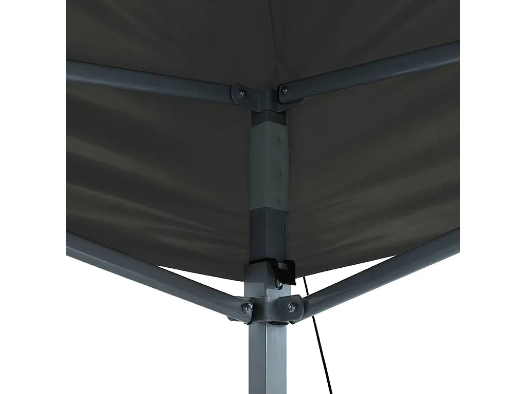 Carpa de recepción plegable 3x4 m Acero Antracita