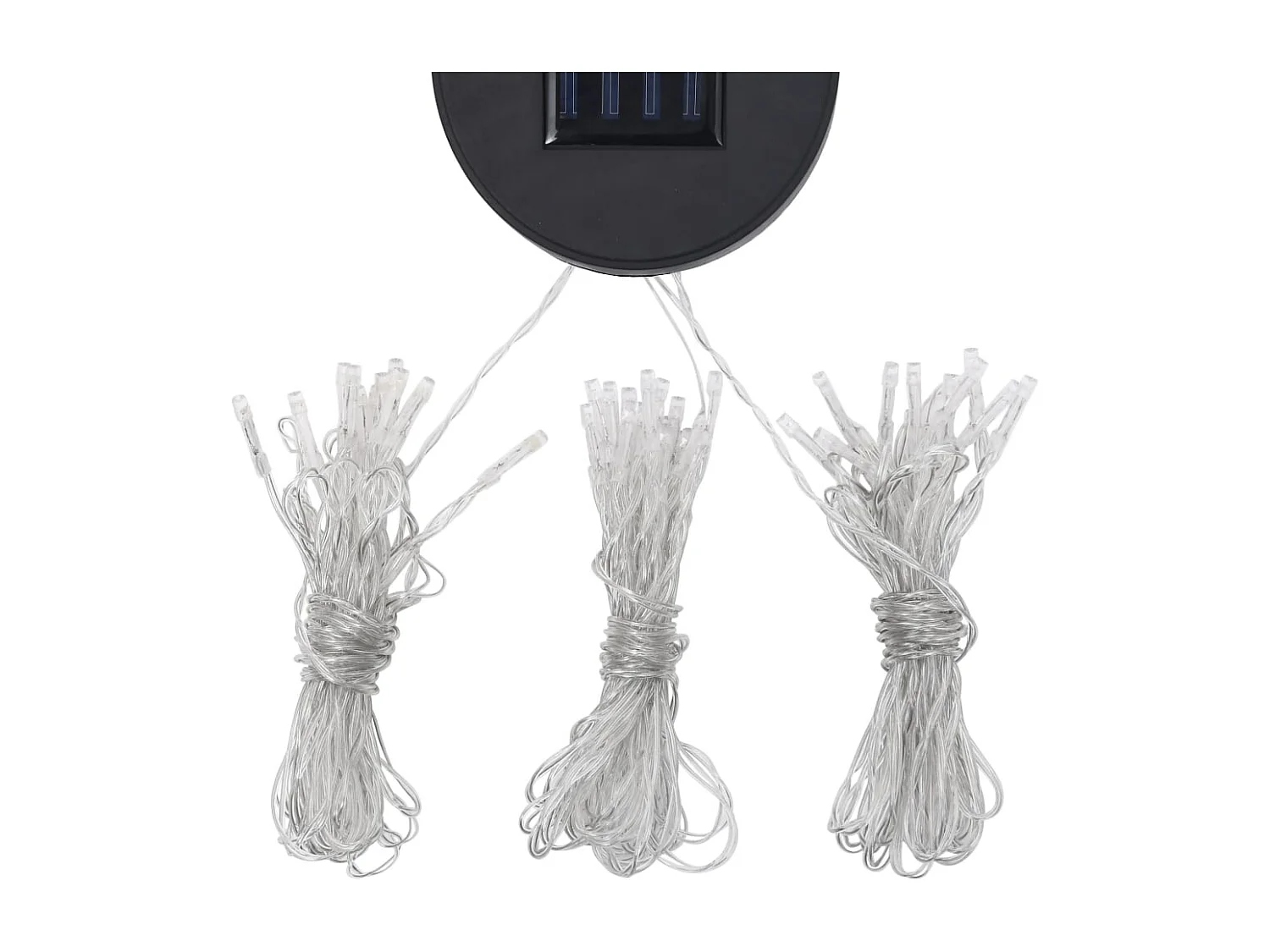 Gazebo met gordijn en LED-lichtkrans 4x3m Antraciet