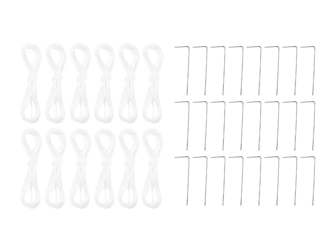 Tente de fête Anthracite et blanc 800 x 400 x 266 cm