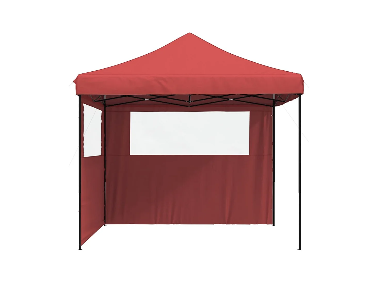 Carpa de recepción plegable emergente con 2 paredes laterales