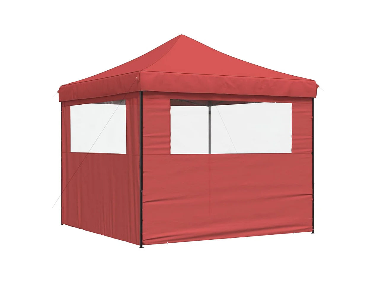 Carpa de recepción plegable emergente con 2 paredes laterales