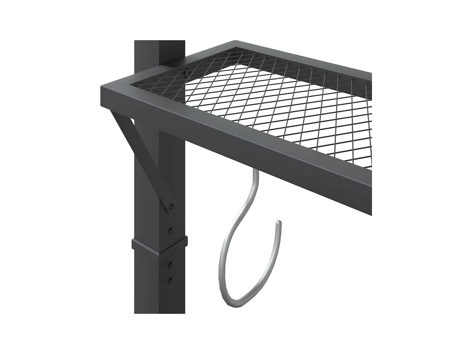 Belvédère avec toit 220x110x200 cm Crème