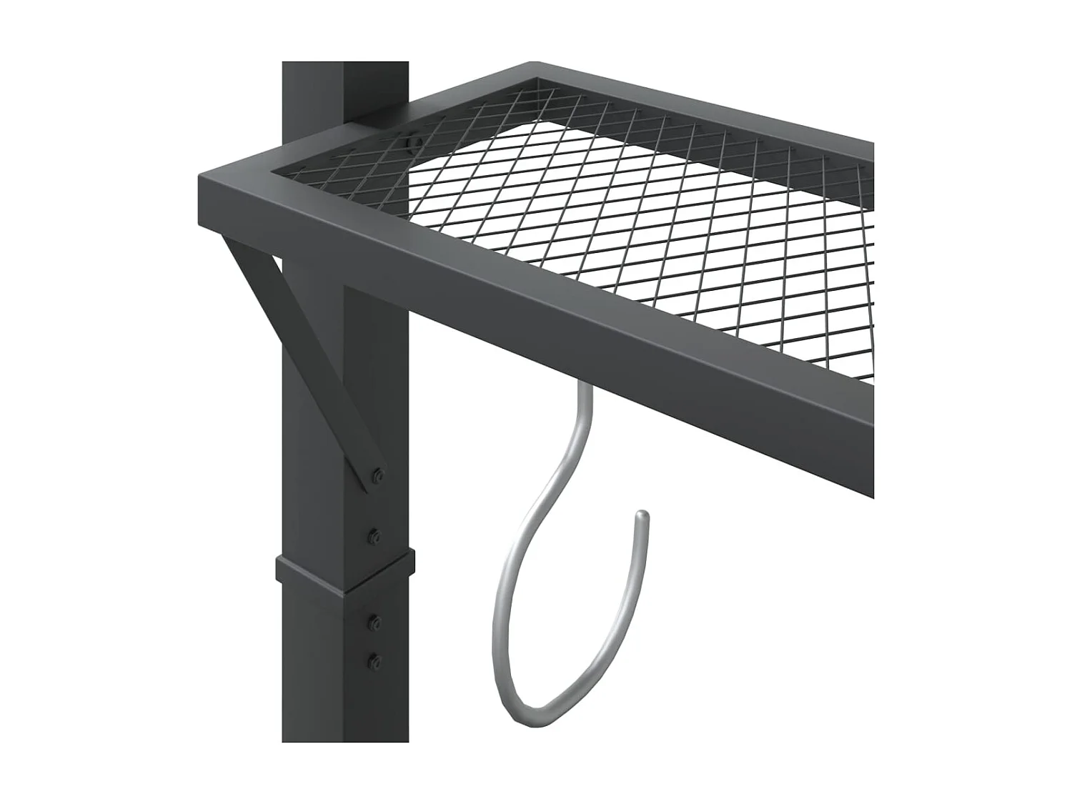 Belvédère avec toit 220x110x200 cm Crème