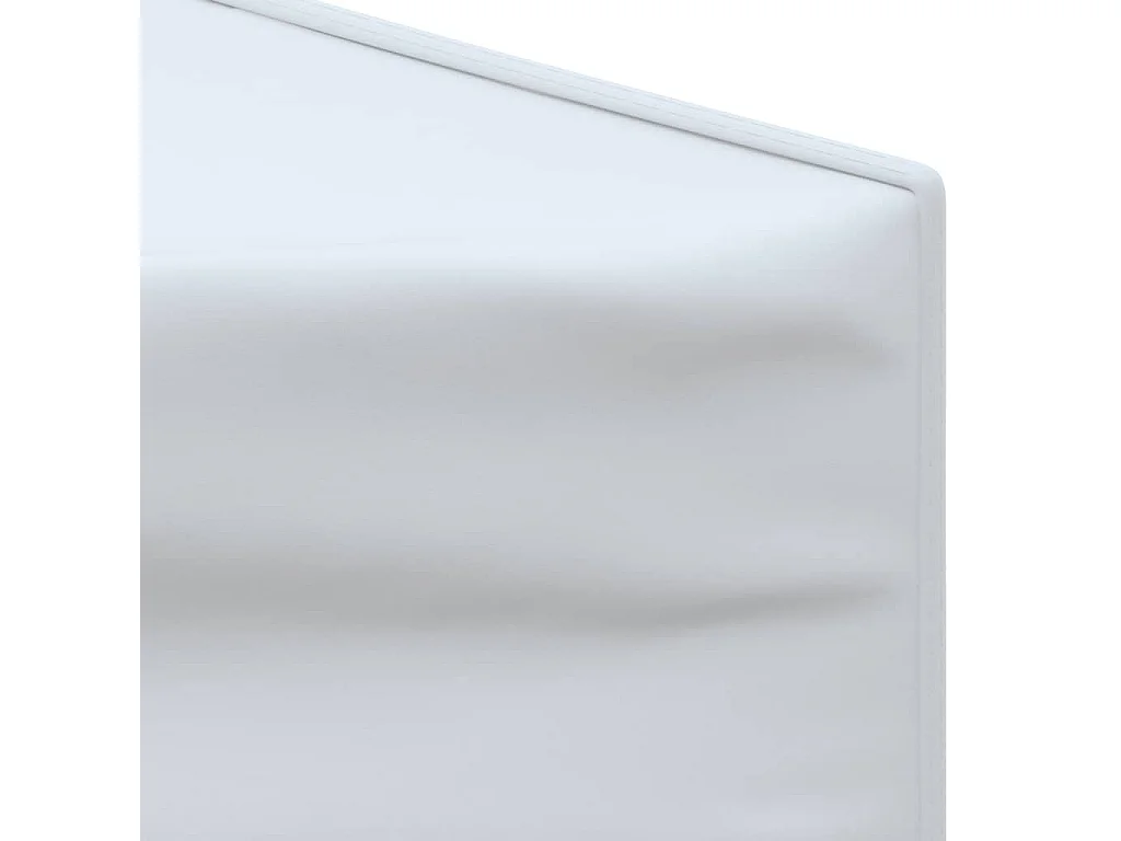 Carpa de recepción plegable con paredes Blanca 3x6 m