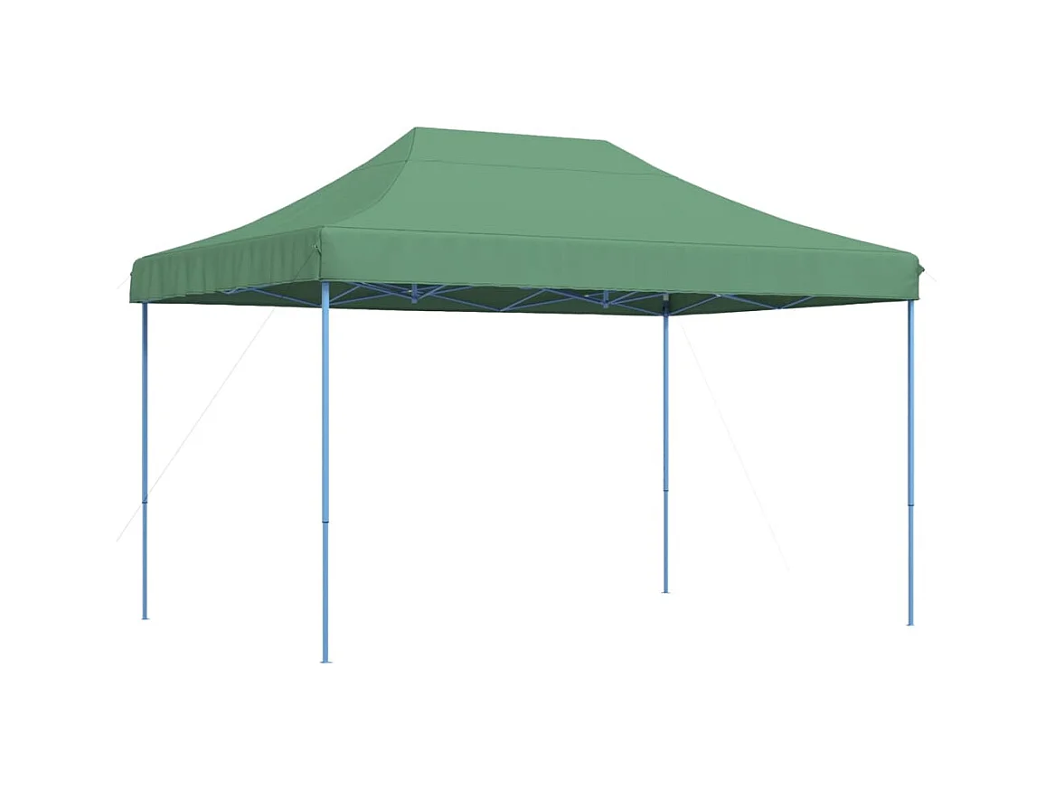 Grünes Pop-up-Faltempfangszelt 410x279x315 cm