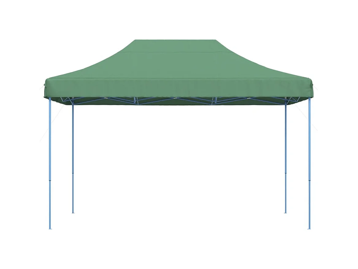 Grünes Pop-up-Faltempfangszelt 410x279x315 cm
