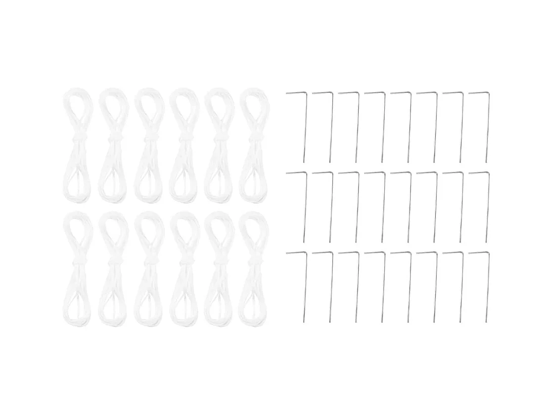 Carpa para fiestas verde y blanca 800 x 400 x 266 cm