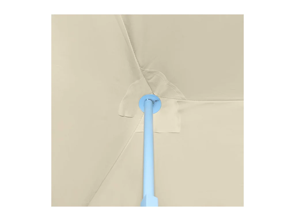 Carpa de recepción plegable emergente de color crema de 3 x 9 m con 5 paredes