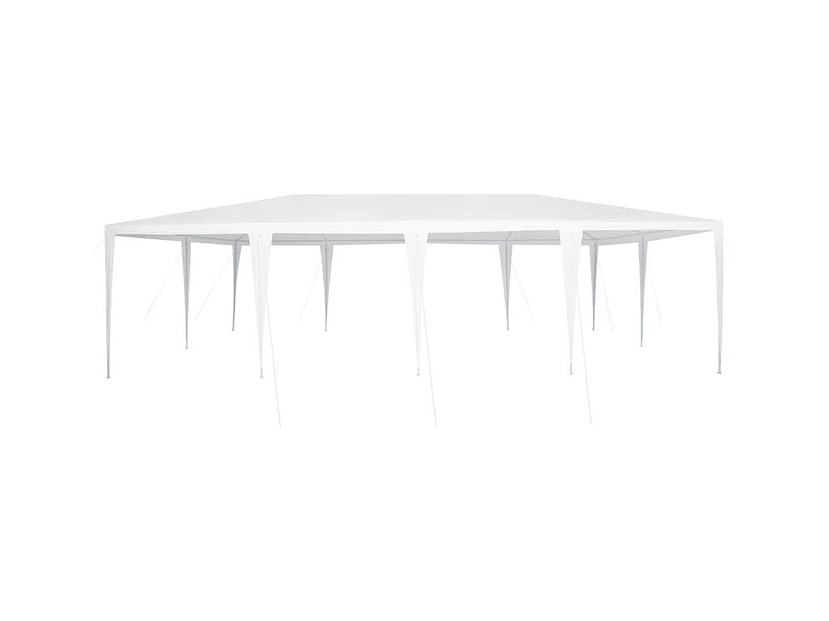 Tente de fête Blanc 800 x 400 x 266 cm Polyester et Acier