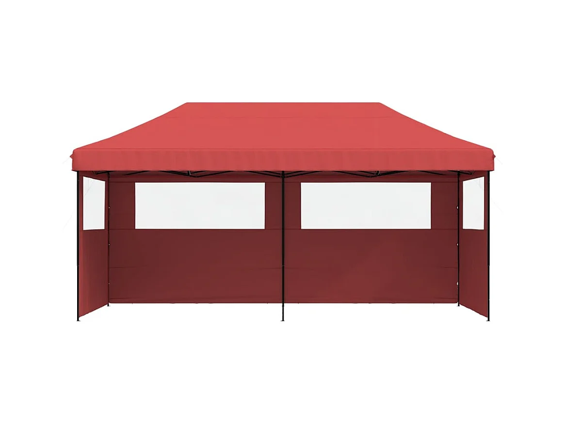 Tenda pieghevole pop-up per feste con 3 pareti laterali