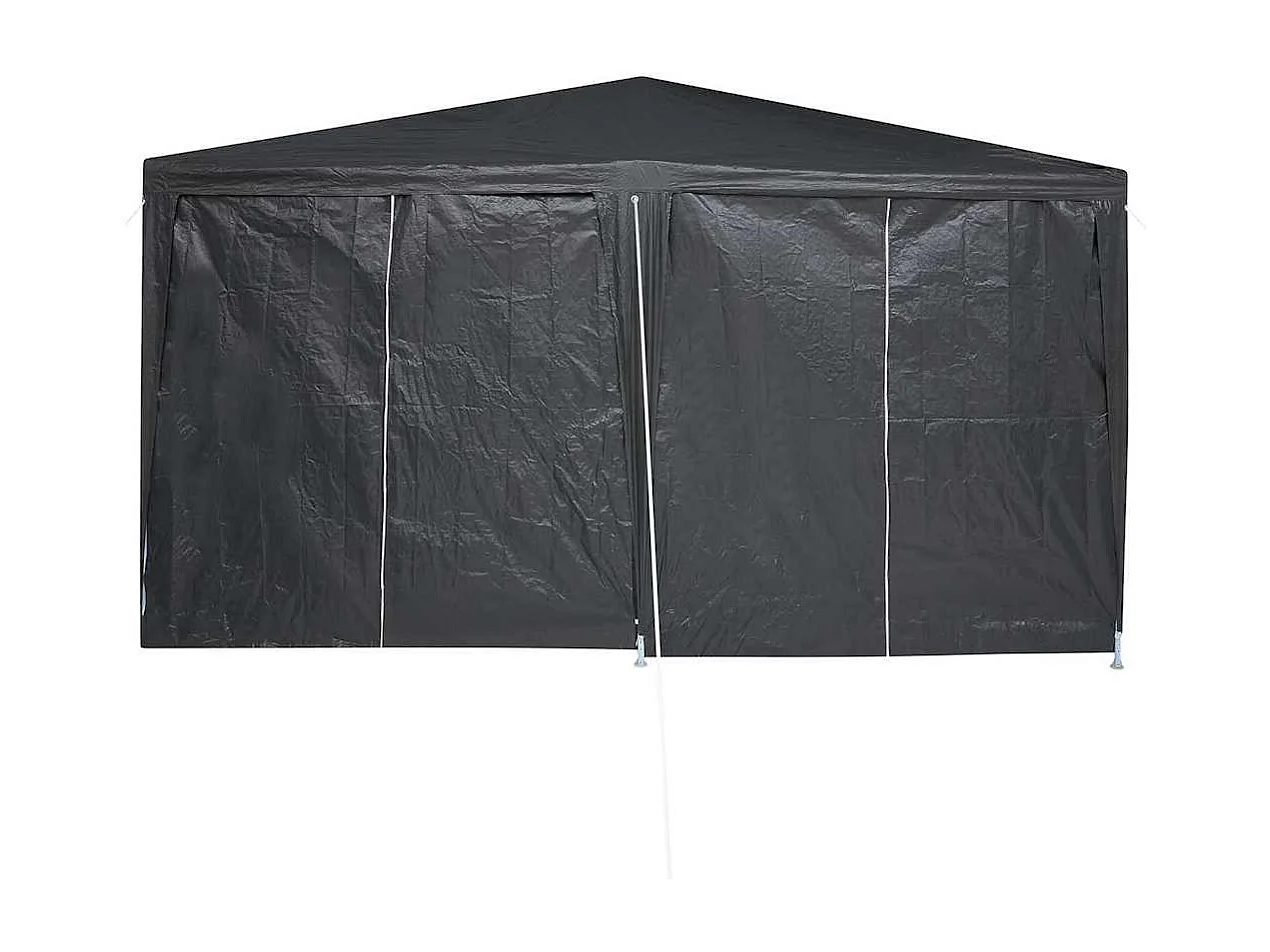 Carpa para fiestas Antracita y blanca 400 x 400 x 266 cm