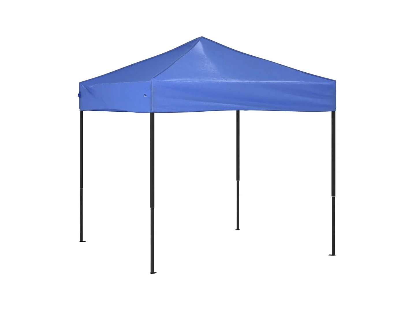 Carpa de recepción plegable azul de 2x2 m
