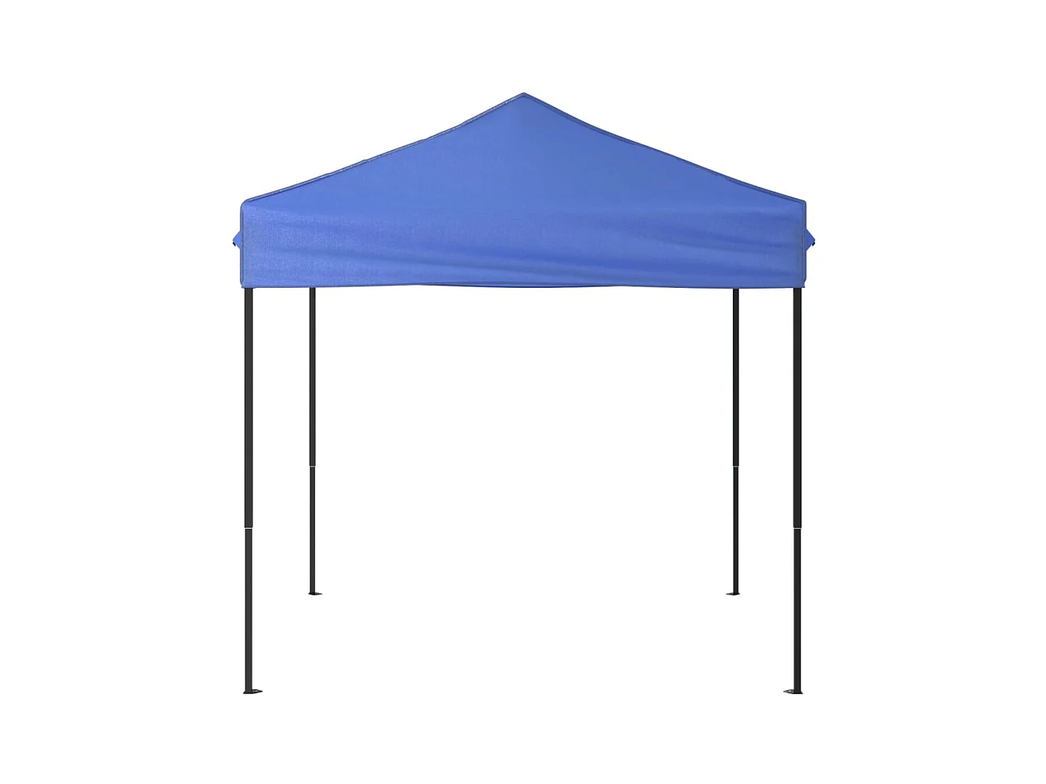 Carpa de recepción plegable azul de 2x2 m