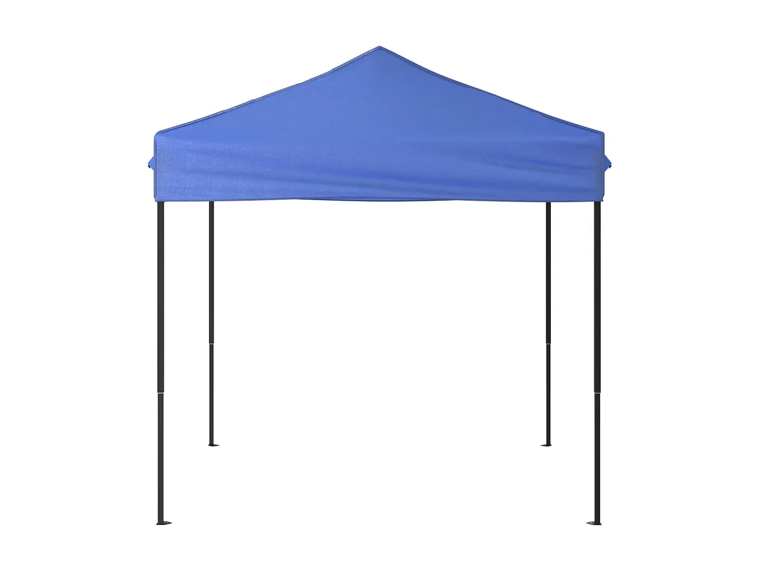 Carpa de recepción plegable azul de 2x2 m