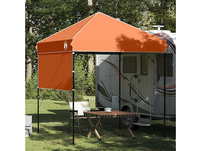 Pop-up luifeltent Oranje 200 x 200 cm stof