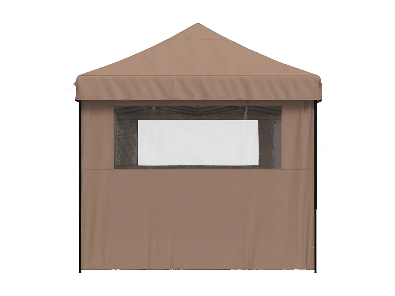 Carpa plegable para fiestas con 3 paredes laterales