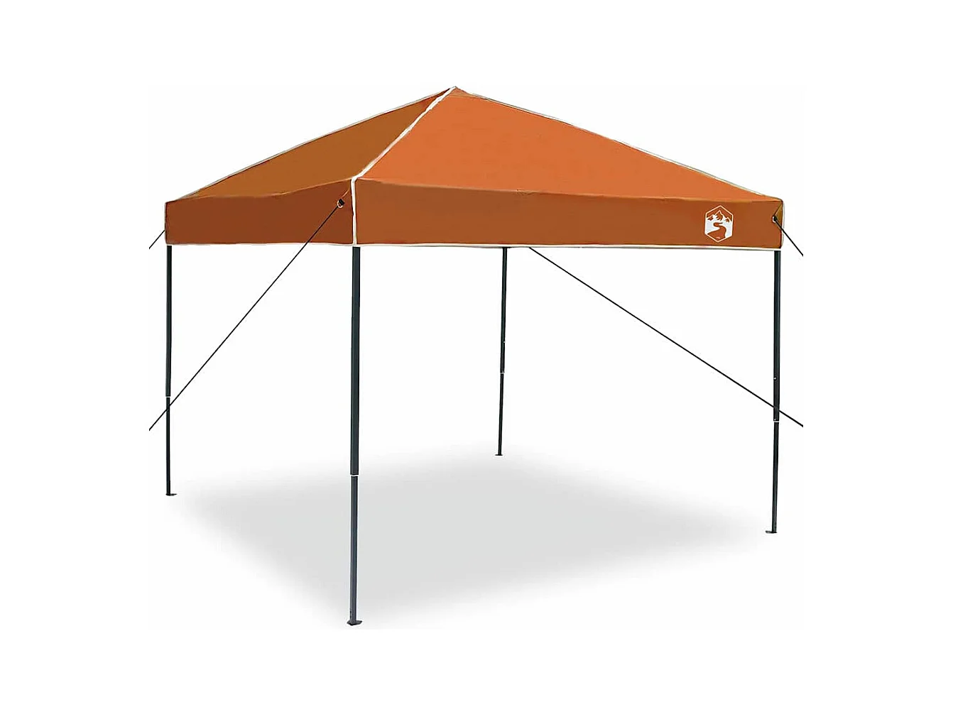 Pop-up luifeltent Oranje 250 x 250 cm stof