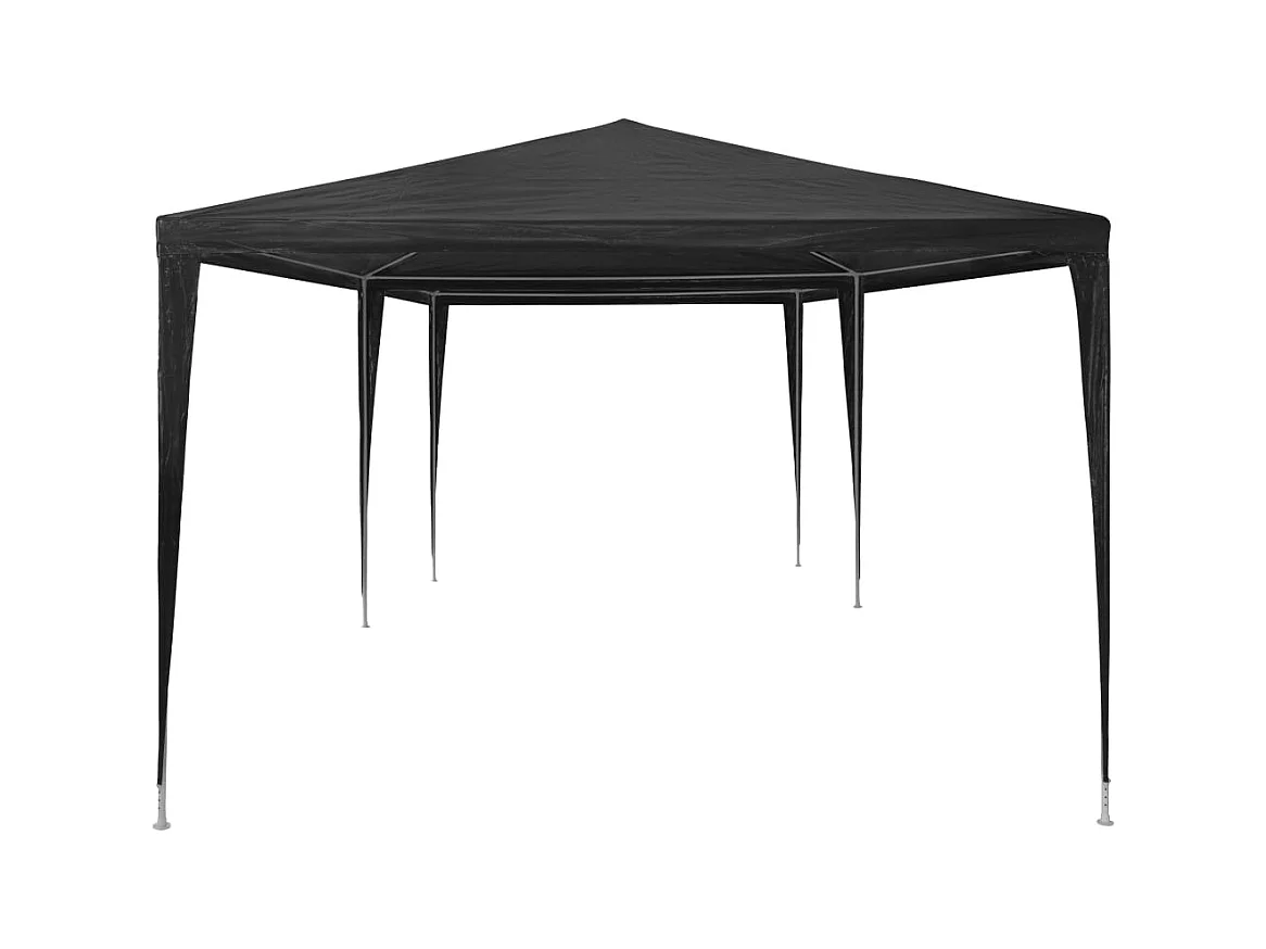 Empfangszelt 3x6 m PE Anthrazit