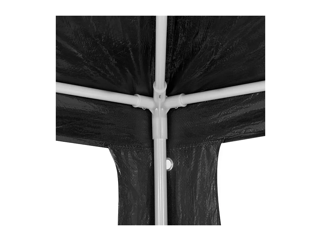 Empfangszelt 3x6 m PE Anthrazit