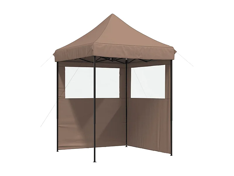 Carpa de recepción plegable emergente con 2 paredes laterales