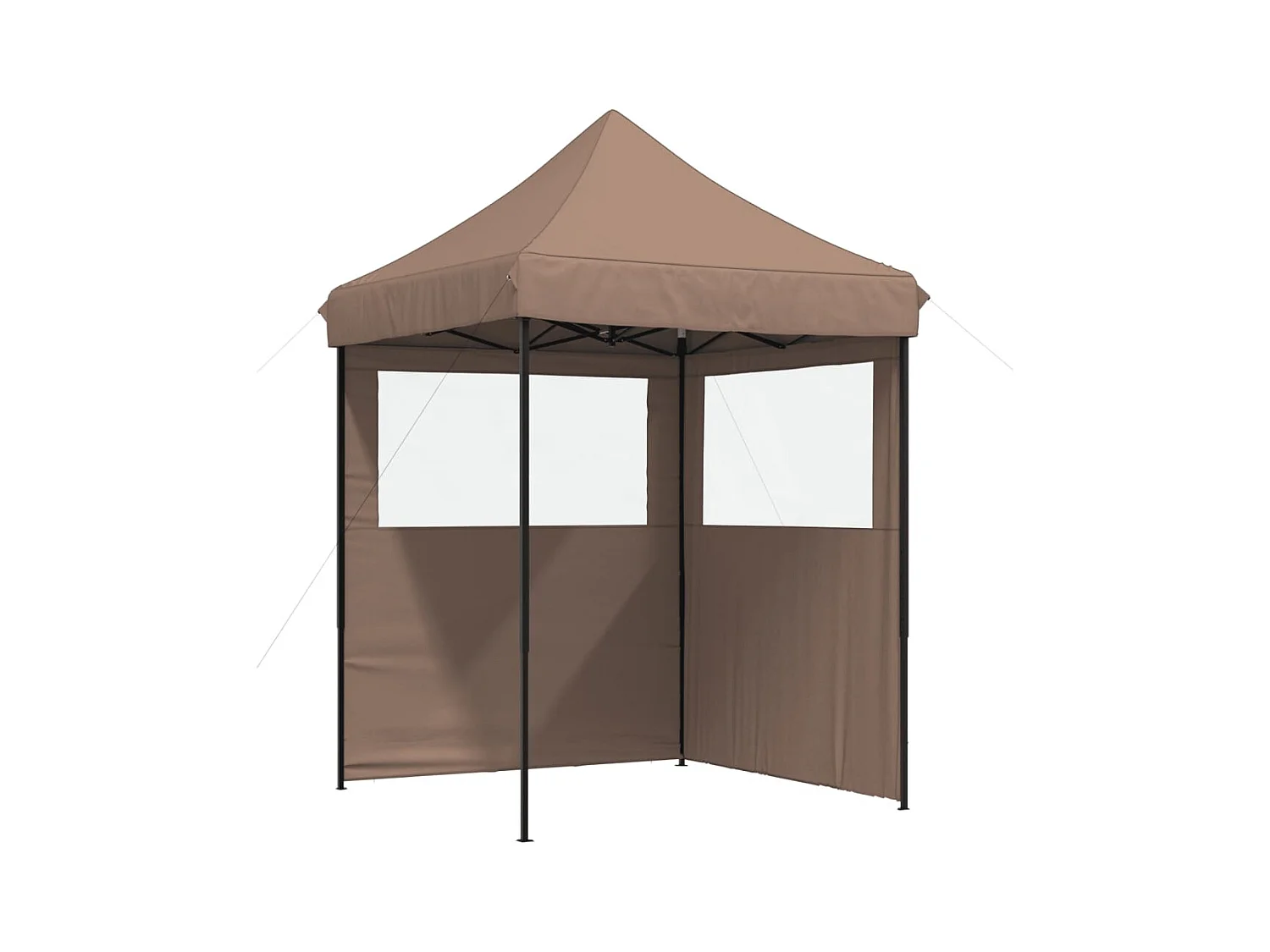 Tenda pieghevole pop-up per ricevimenti con 2 pareti laterali