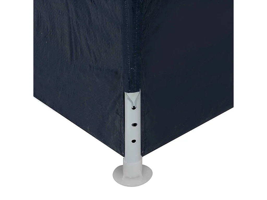 Carpa de recepción azul de 3 x 9 m