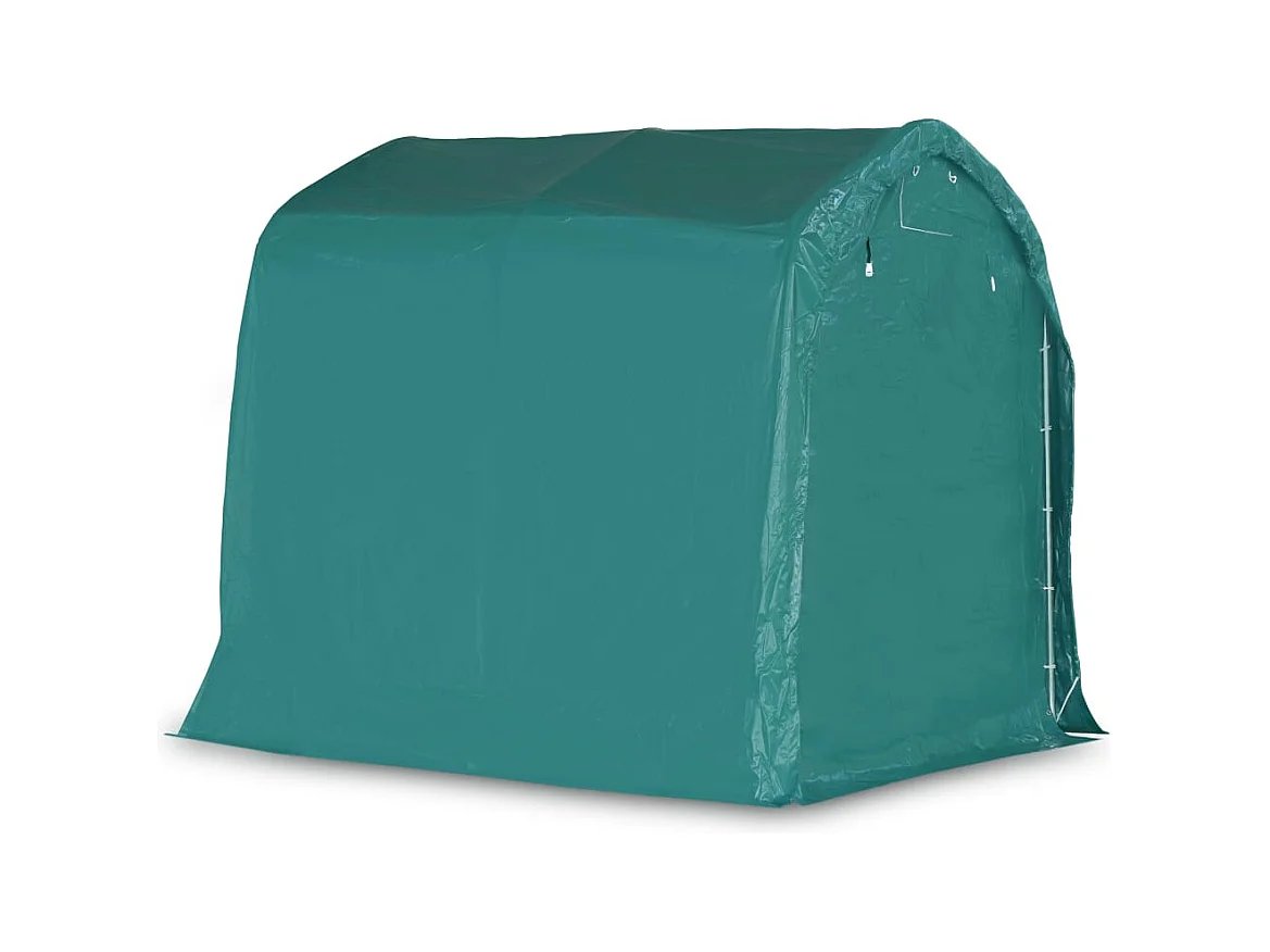 Carpa garaje PVC 1,6x2,4 m Verde