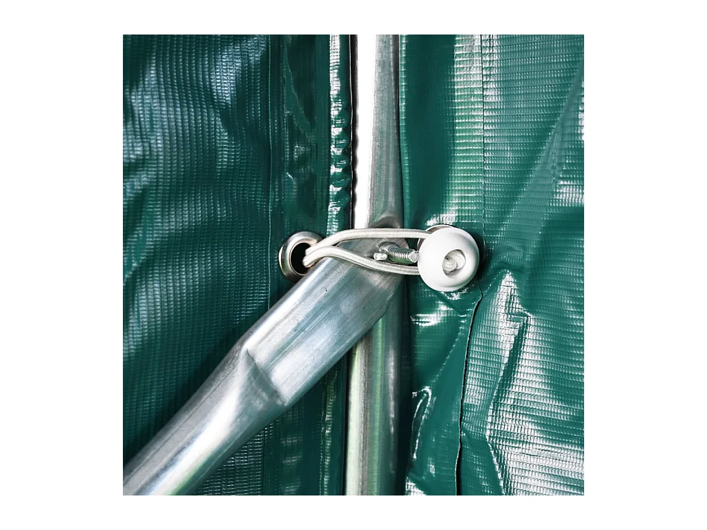 Carpa garaje PVC 1,6x2,4 m Verde