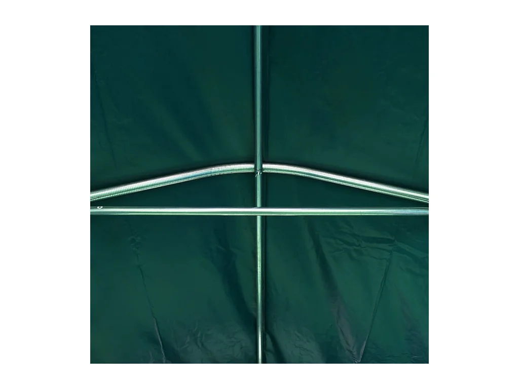 Carpa garaje PVC 1,6x2,4 m Verde