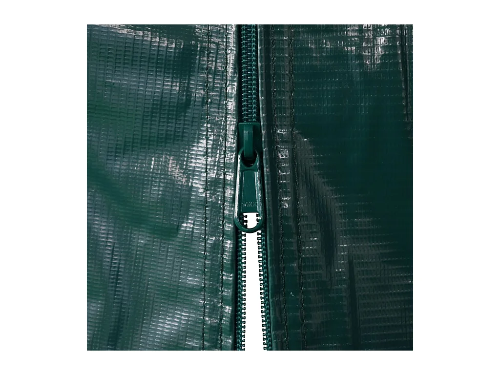 Carpa garaje PVC 1,6x2,4 m Verde