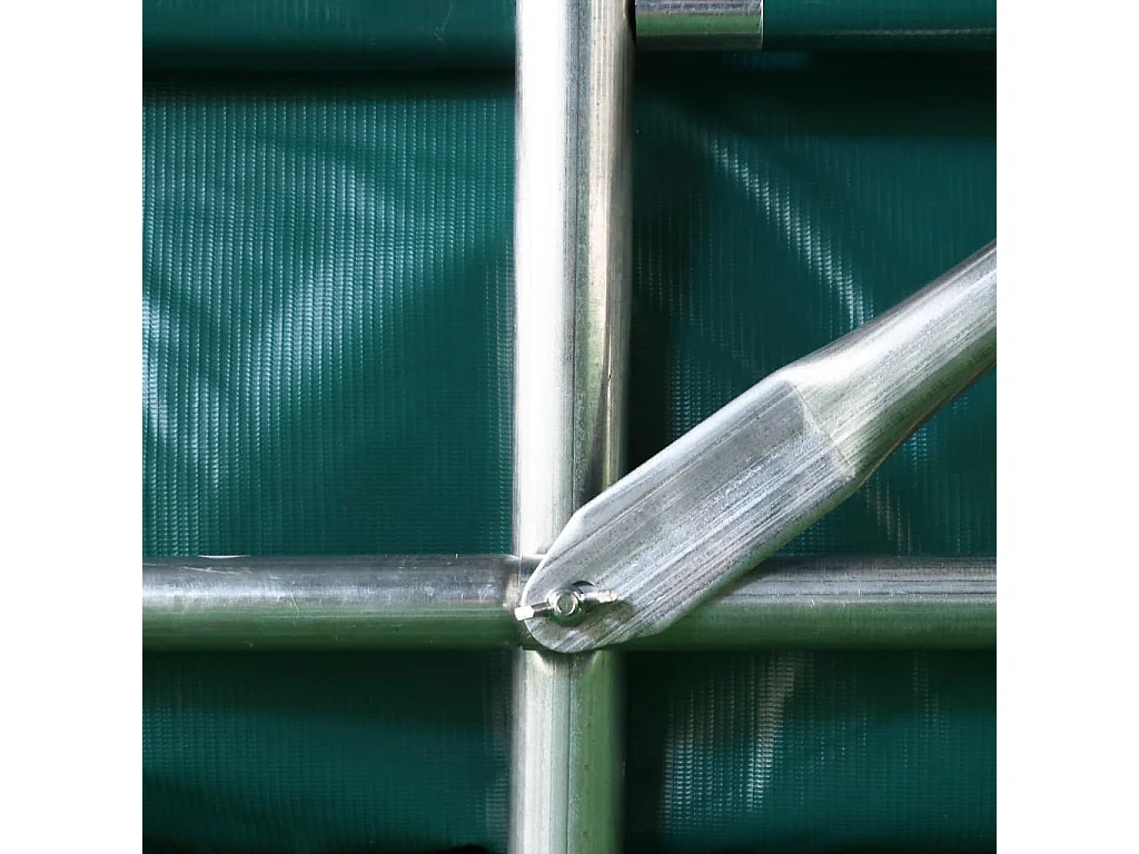 Carpa garaje PVC 1,6x2,4 m Verde