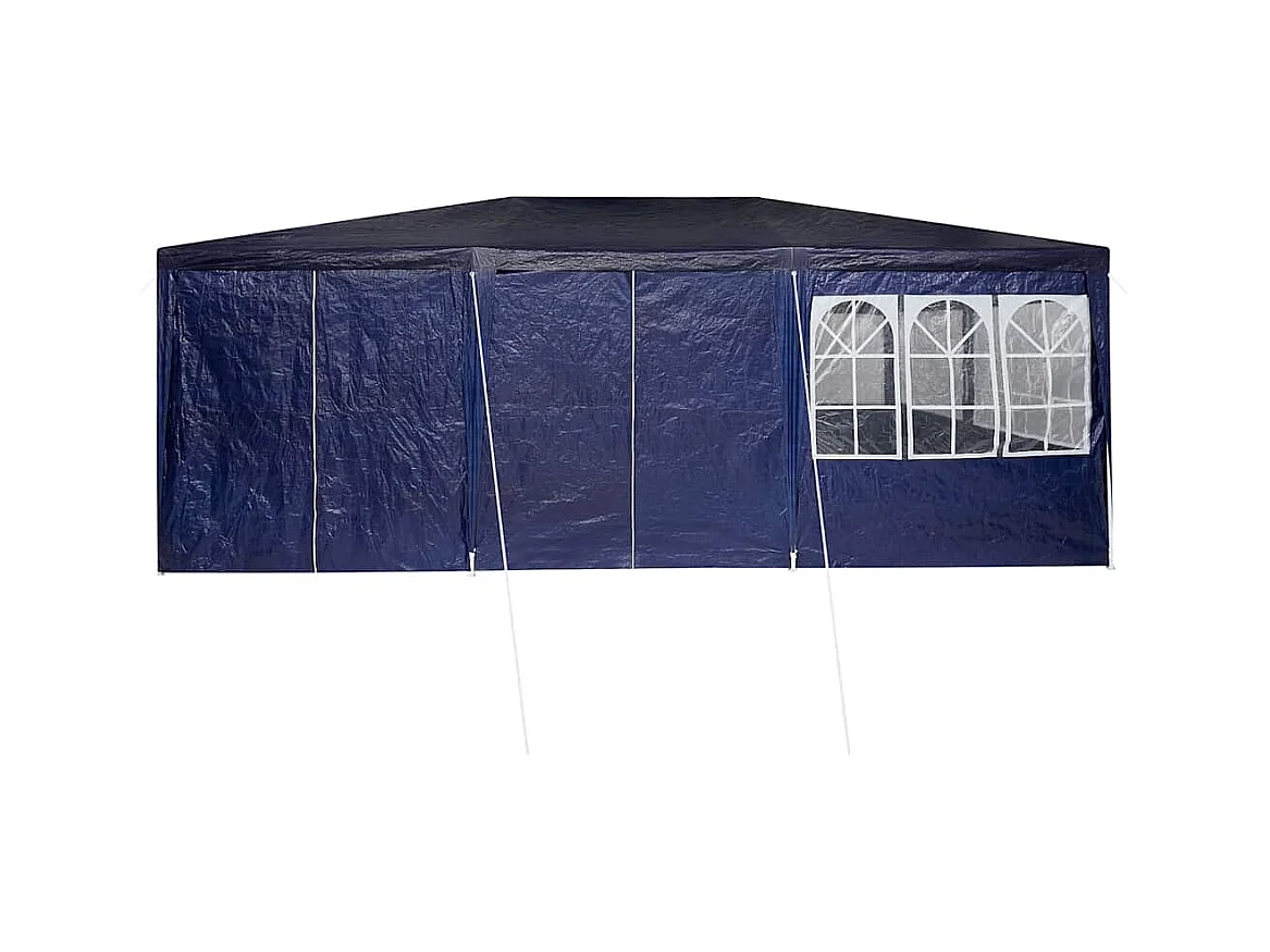 Tente de fête Bleu et Blanc 600 x 400 x 266 cm