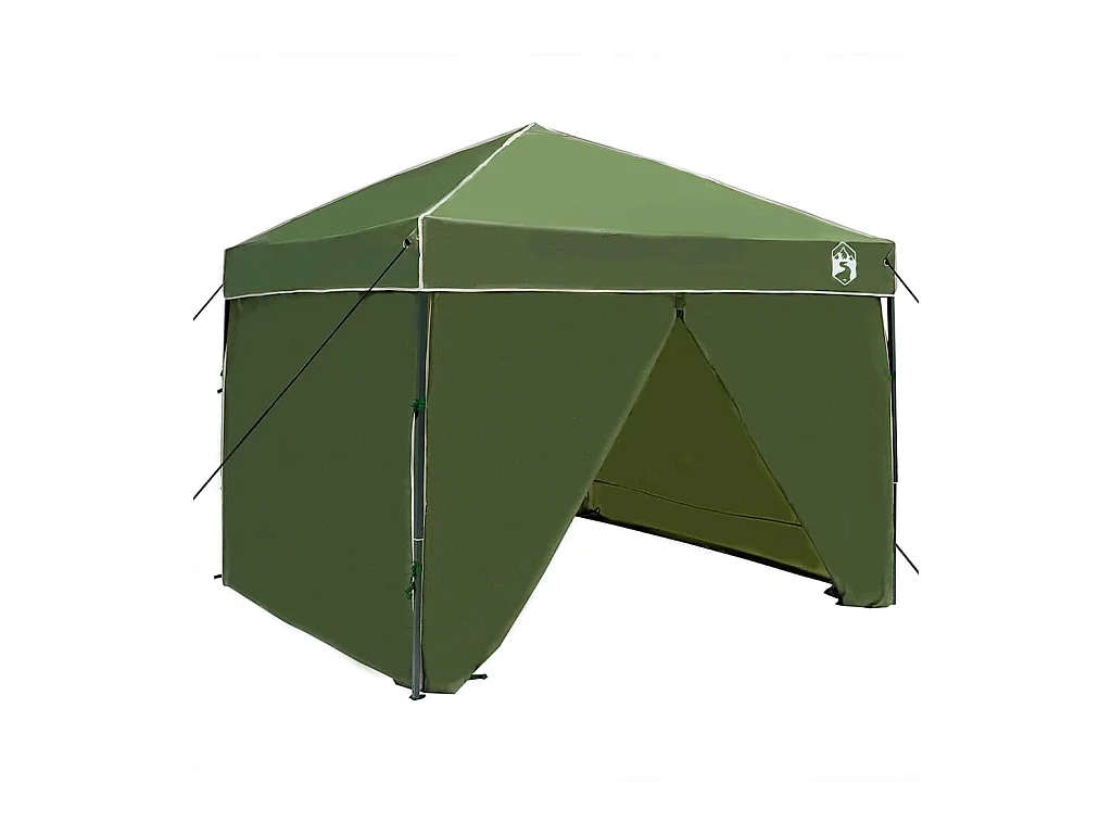 Tente à auvent pop-up Vert 250 x 250 cm tissu