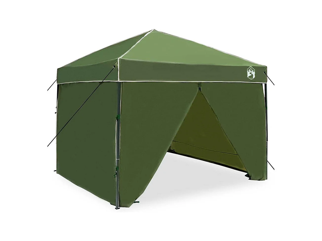 Tente à auvent pop-up Vert 250 x 250 cm tissu