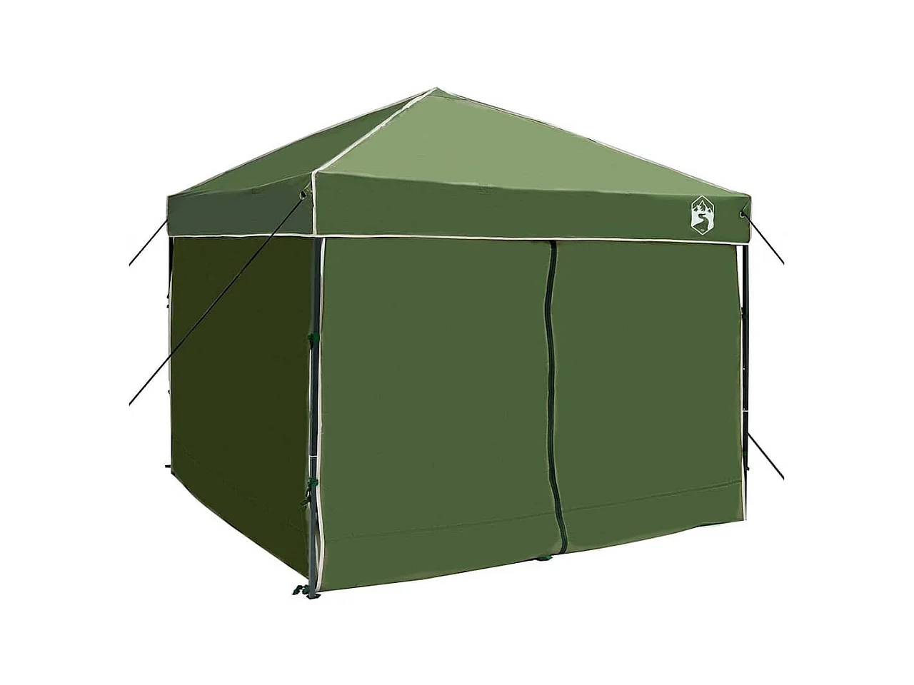 Tente à auvent pop-up Vert 250 x 250 cm tissu