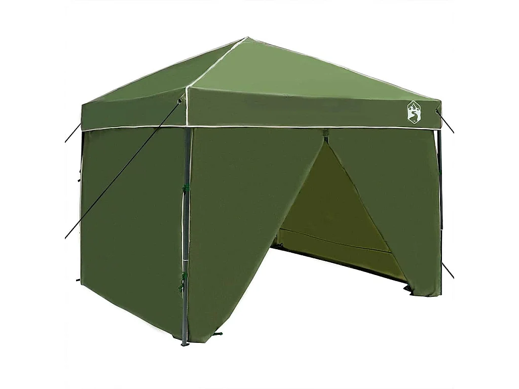 Tente à auvent pop-up Vert 250 x 250 cm tissu