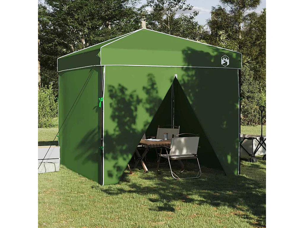 Tente à auvent pop-up Vert 250 x 250 cm tissu