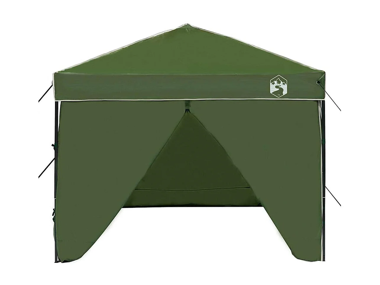 Tente à auvent pop-up Vert 250 x 250 cm tissu