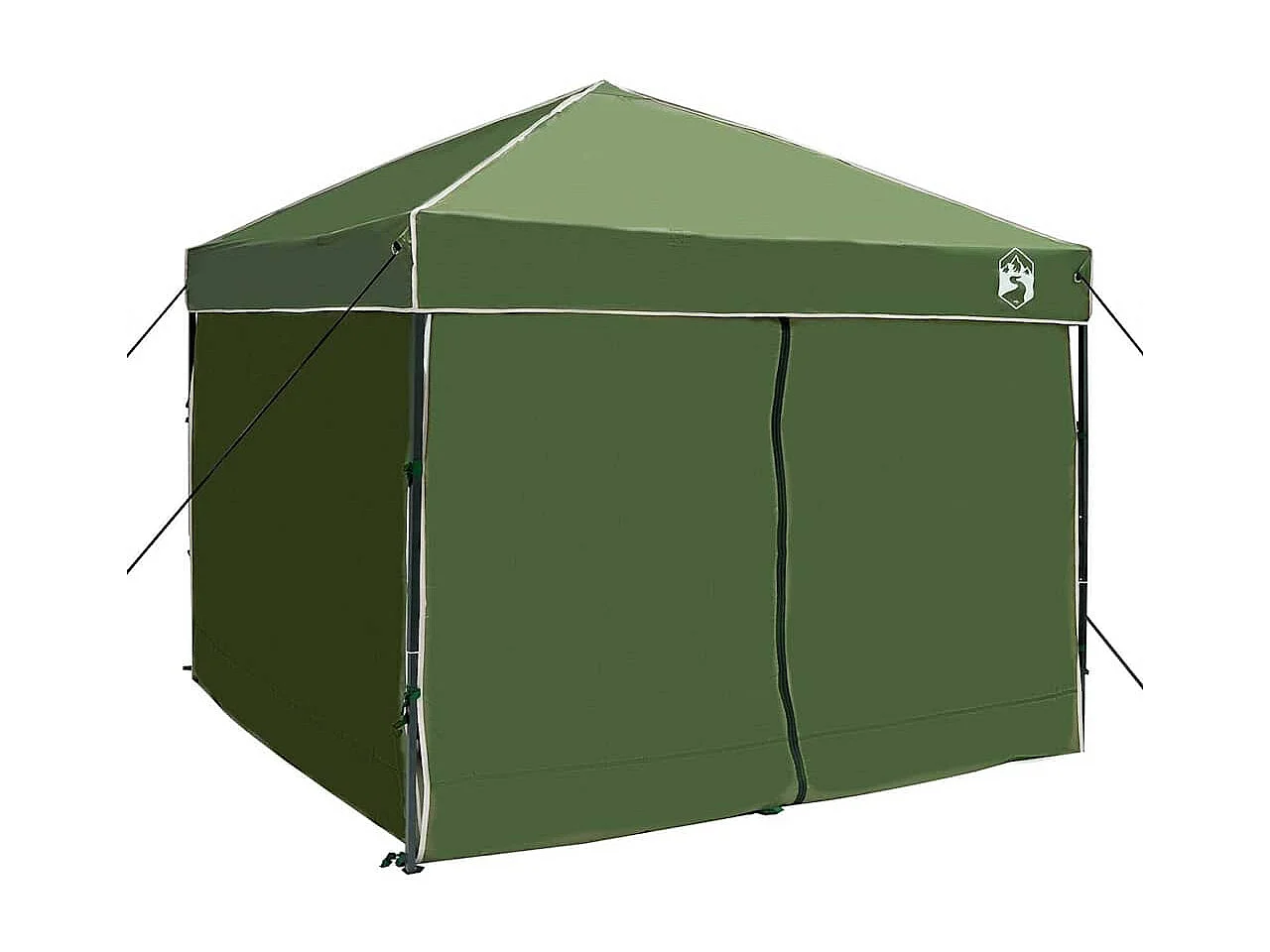 Tente à auvent pop-up Vert 250 x 250 cm tissu