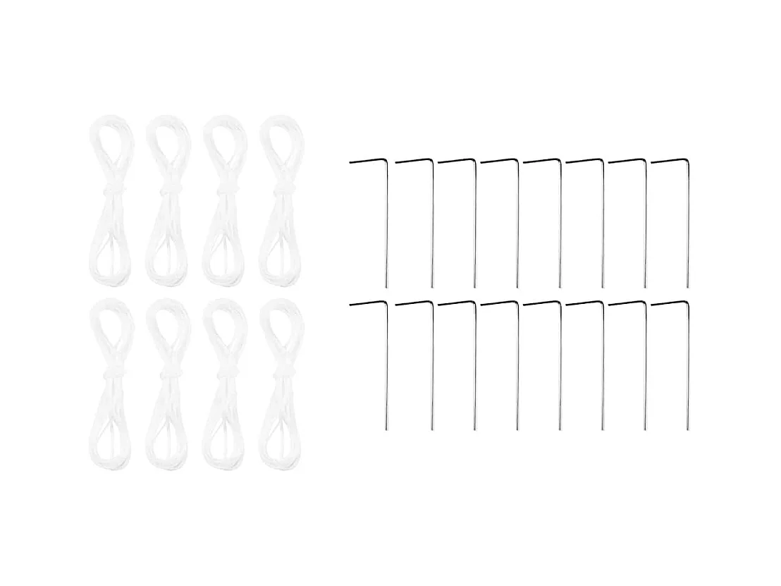 Tente de fête Vert et blanc 600 x 400 x 266 cm