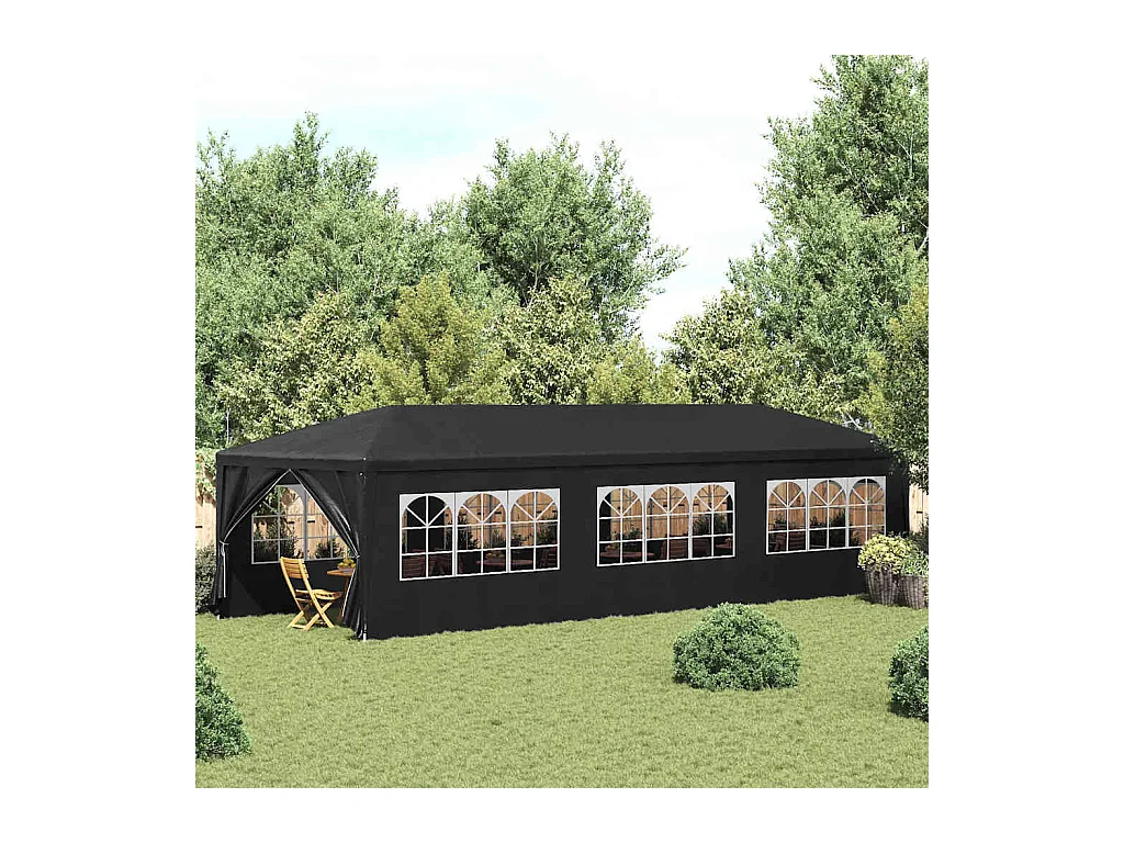 Tente de réception 3x9 m Anthracite